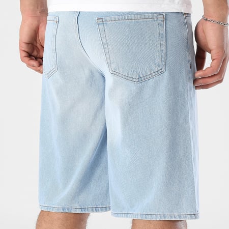 LBO - Lot De 2 Shorts Jean Baggy 3601 3596 Bleu Denim Noir